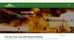 Desktop Screenshot of donnahartley.com
